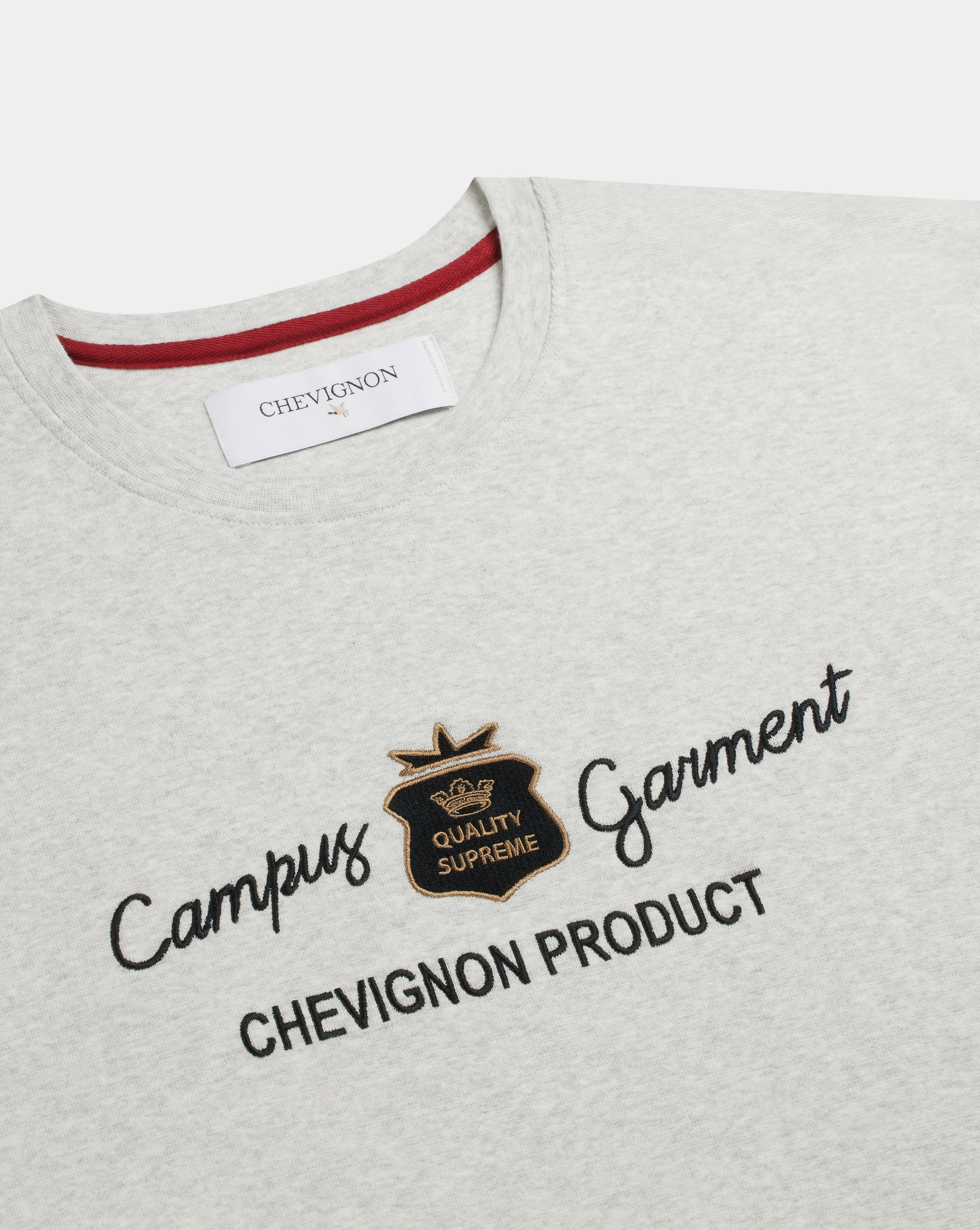 CAMPUS TEE GREY GREY T-SHIRT