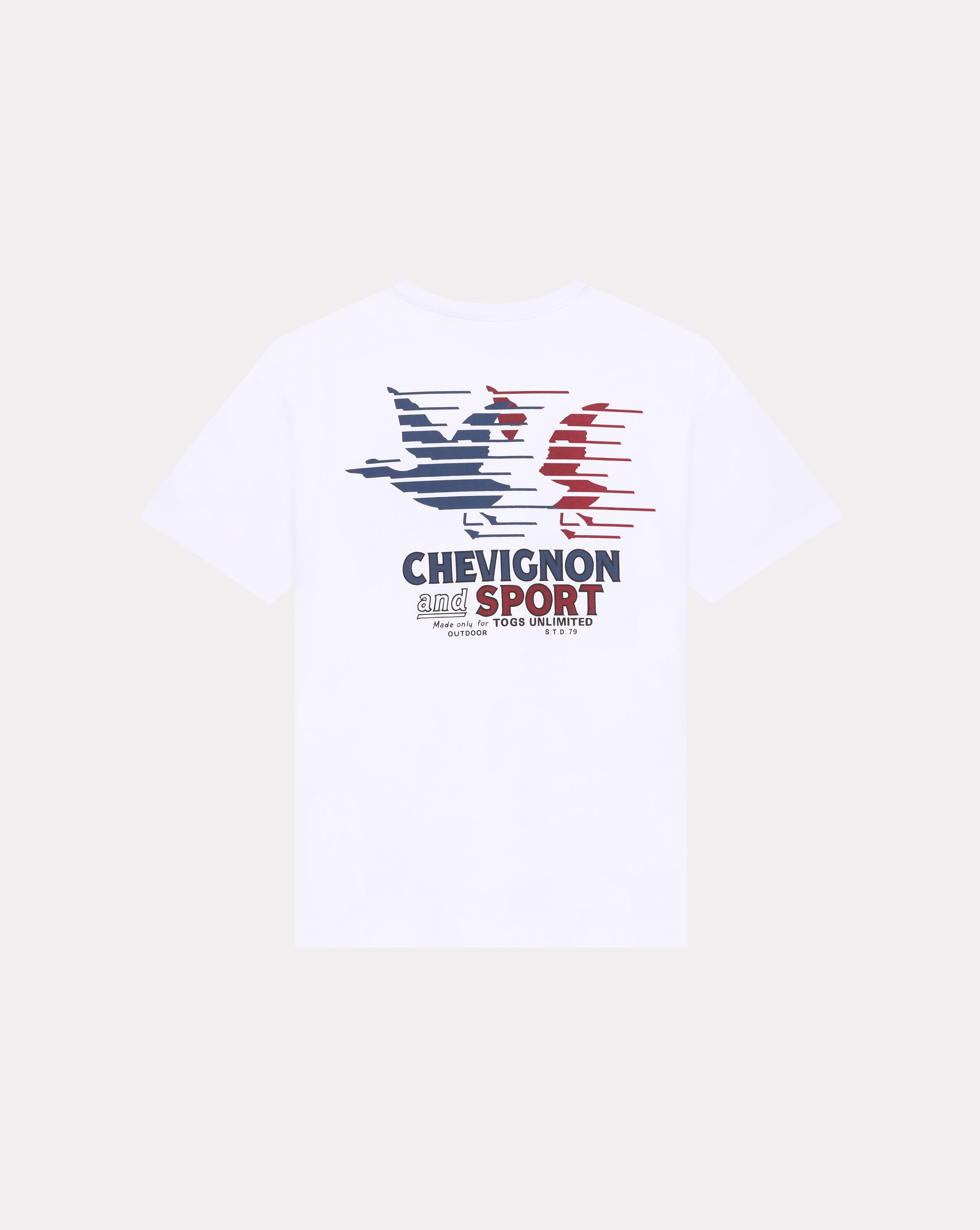 WEISSES SPORT-T-SHIRT